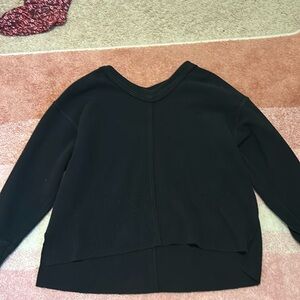 Aerie black crewneck!